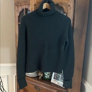 Banana Republic Black Cowl Neck Sweater